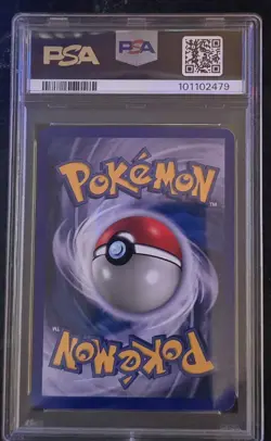 Pokemon 2002 Expedition #20 Mewtwo Reverse Foil PSA 7 NM - Image 2