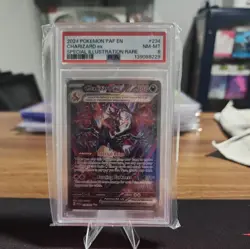Pokemon Charizard ex Paldean Fates Special Illustration Rare #234 PSA 8 - Image 1