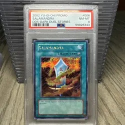 2002 Yu-gi-oh Salamandra PSA 8 DDS-006 Dark Duel Stories Yugioh Low Population - Image 2