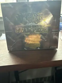Yugioh Quarter Century Stampede 1st Edition Booster Box Sealed New *** - Image 2