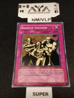 Backup Soldier (PSV-028) Super Rare - Unlimited - NM/VLP - YUGIOH - Image 1