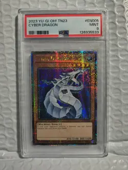2023 YU-GI-OH! TN23 Cyber Dragon #EN005 PSA 9 - Image 1