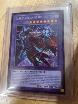 Dark Magician of Destruction MZMU-EN011 1st Edition Secret Rare Yu-Gi-Oh NM/M - Image 1