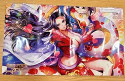 One Piece Chinese Card Game Exclusive 2nd Anniversary Boa Hancock Card Playmat - Image 2