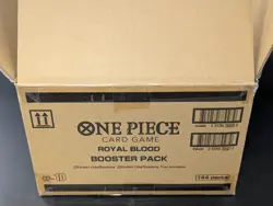 Lot (168) One Piece OP-10 Royal Blood English Sleeved Booster Packs Sealed - Image 3
