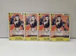 Nico Robin x 4 Playset ST29-009 (NM) - One Piece - ST29: Egghead starter deck - Image 1
