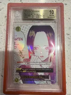 2026 One Piece The Azure Sea’s Seven You’ll Frighten Me AA Event BGS 10 English! - Image 1