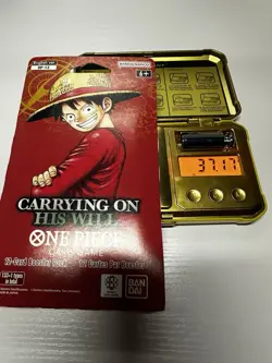 5x One Piece OP-13 CARRYING ON HIS WILL Sleeved Booster Pack - Heavy Packs - Image 2