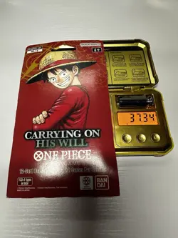 5x One Piece OP-13 CARRYING ON HIS WILL Sleeved Booster Pack - Heavy Packs - Image 4