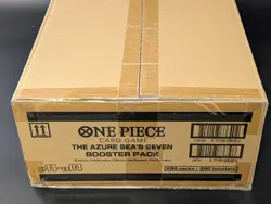 One Piece OP14-EB04 The Azure Sea's Seven English 12 Booster Box Case Sealed - Image 2