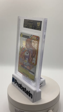 2025 One Piece Promo JPN OP08106 Nami Serial Lottery/Campaign BGS 10 BLACK LABEL - Image 2