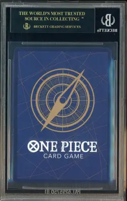 2025 One Piece Promo JPN OP08106 Nami Serial Lottery/Campaign BGS 10 BLACK LABEL - Image 3