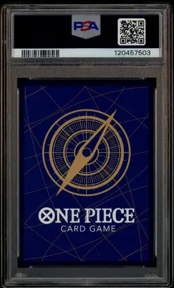 2023 One Piece Promo Serialized Top Prize #120 Shanks 0208/1000 PSA 10 GEM MINT - Image 3