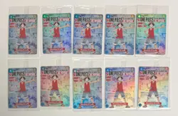 Lot of (10) One Piece Monkey D. Luffy US Voyage College Basketball Promo SEALED - Image 1