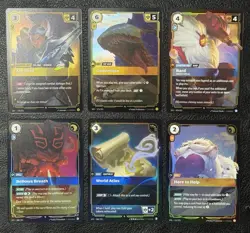 Lot of 6 Rare Cards - Riftbound TCG: Spiritforged - English NM/Mint - Image 1