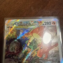 Pokemon TCG Charizard VStar SWSH262 Black Star Promo English clean card - Image 3