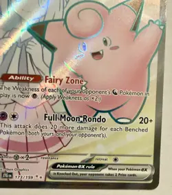 Lillies Clefairy ex 173/159 (JTG) Journey Together NM Full Art Pokemon Card - Image 2