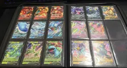 16 Pokemon Card V Lot (BINDER NOT INCLUDED) - Image 1