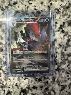 Pokemon TCG N's Zoroark EX Holo Card 185/159 Sv09: Journey Together - Image 1