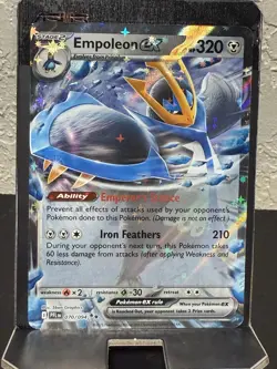 Pokemon Cards TCG Empoleon EX 70/94 Phantasmal Flames Ultra Rare Holo - Image 1