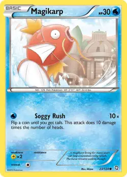 Magikarp 23/124 Common Dragons Exalted Pokemon Card - Image 1