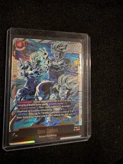 Dragon Ball Super Card Game Son Goten SCR Foil FB08-121 Standard Card - Image 1