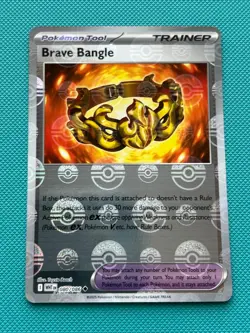 Brave Bangle (Poke Ball Pattern) 080/086 Sv: White Flare Holo Pokemon Card NM - Image 1