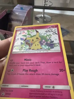 Pokemon Mimikyu TCG Scarlet & Violet SM163 Holo Promo Card Near Mint Condition - Image 2