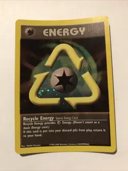Recycle Energy - WOTC League Promo Pokemon - Holo Card - Image 1