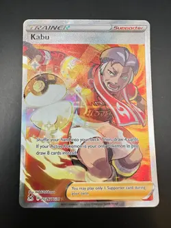 Pokemon TCG Card Kabu TG26/TG30 Lost Origin Trainer Gallery Holo - Image 1