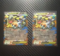 Pokemon Mega Kangaskhan EX Mega Evolution EX Promo Holo Card Lot (2 Cards) - Image 1