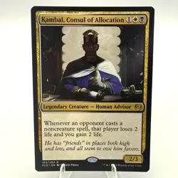 Magic : The Gathering Kambal, Consul of Allocation Kaladesh Regular NM - Image 1
