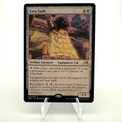 Magic The Gathering Lion Sash Kamigawa: Neon Dynasty Regular NM - Image 1
