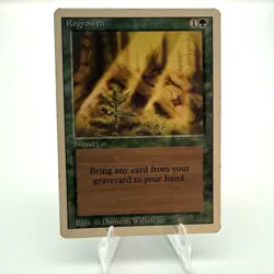 Magic The Gathering Regrowth Revised Edition Regular NM - Image 1