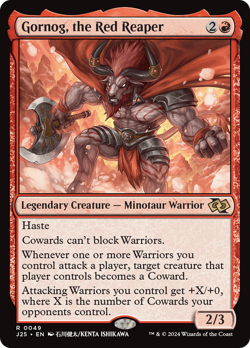 Gornog, the Red Reaper MTG EDH Commander Deck | Mono Red WarriorS! - Image 3