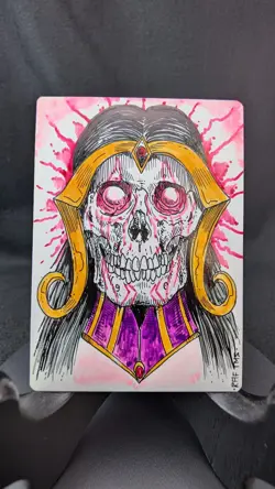 Secret Lair Anguished Unmaking Magic MtG Artist Proof W/ Sketch On Back! 🖌🎨 - Image 1