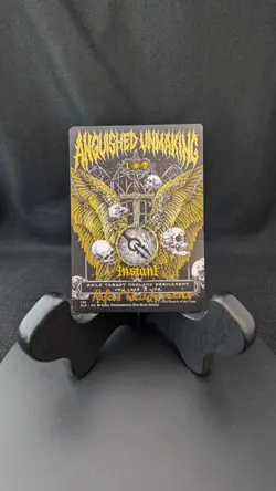 Secret Lair Anguished Unmaking Magic MtG Artist Proof W/ Sketch On Back! 🖌🎨 - Image 3