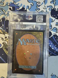 PSA 10 Magic the Gathering Traveling Chocobo Neon Ink Blue 551cFinal Fantasy - Image 2