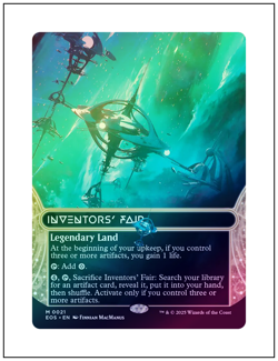 1x Inventors' Fair 0021, Foil, Edge of Eternities Stellar Sights, Magic MTG NM - Image 1