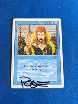 Counterspell ARTIST SIGNED Mark Poole 1x Revised *See Pictures* - Image 1