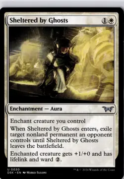 Sheltered by Ghosts Duskmourn: House of Horror Regular NM U 0030 - Image 1