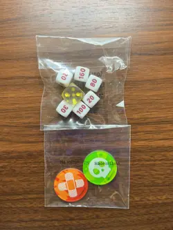Pokemon Celebrations Dice Damage Counters Burn & Poison Markers SEALED BRAND NEW - Image 1