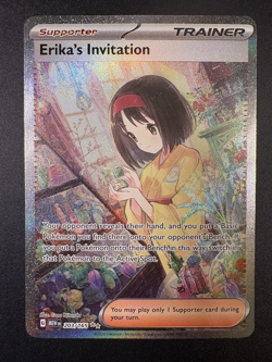 Erika's Invitation 203/165 151 Pokemon Card - Image 1