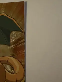 1999 Topps #06 Charizard Holo Foil TV Animation Series 1 Pokemon Black Logo NM - Image 5