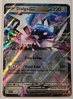Dialga EX 180 Scarlet & Violet Promo NM - Image 1