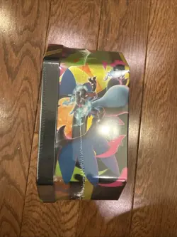 Pokemon TCG Mega Charizard X ex Tin 4 Booster Packs & Charizard Promo - Image 3
