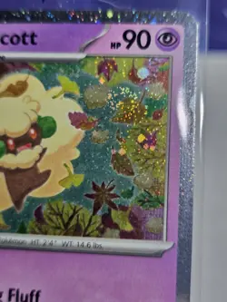Whimsicott 019 Cosmos Holo Black Star Promo 2025 Pokemon TCG WITH SWIRL - Image 3