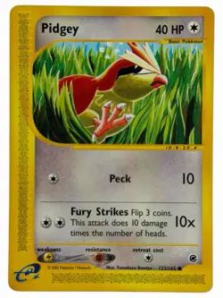 Pidgey - 123/165 Expedition 2002 - E-Reader WOTC - Pokemon TCG - Image 1
