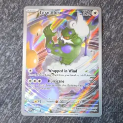 Pokemon Tornadus SVP Black Star Promo Holo Scarlet & Violet 210 120 HP English - Image 1