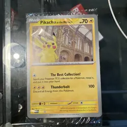 Pikachu At The Museum, Pokemon X Natural History Museum Jumbo Promo - SEALED - Image 3